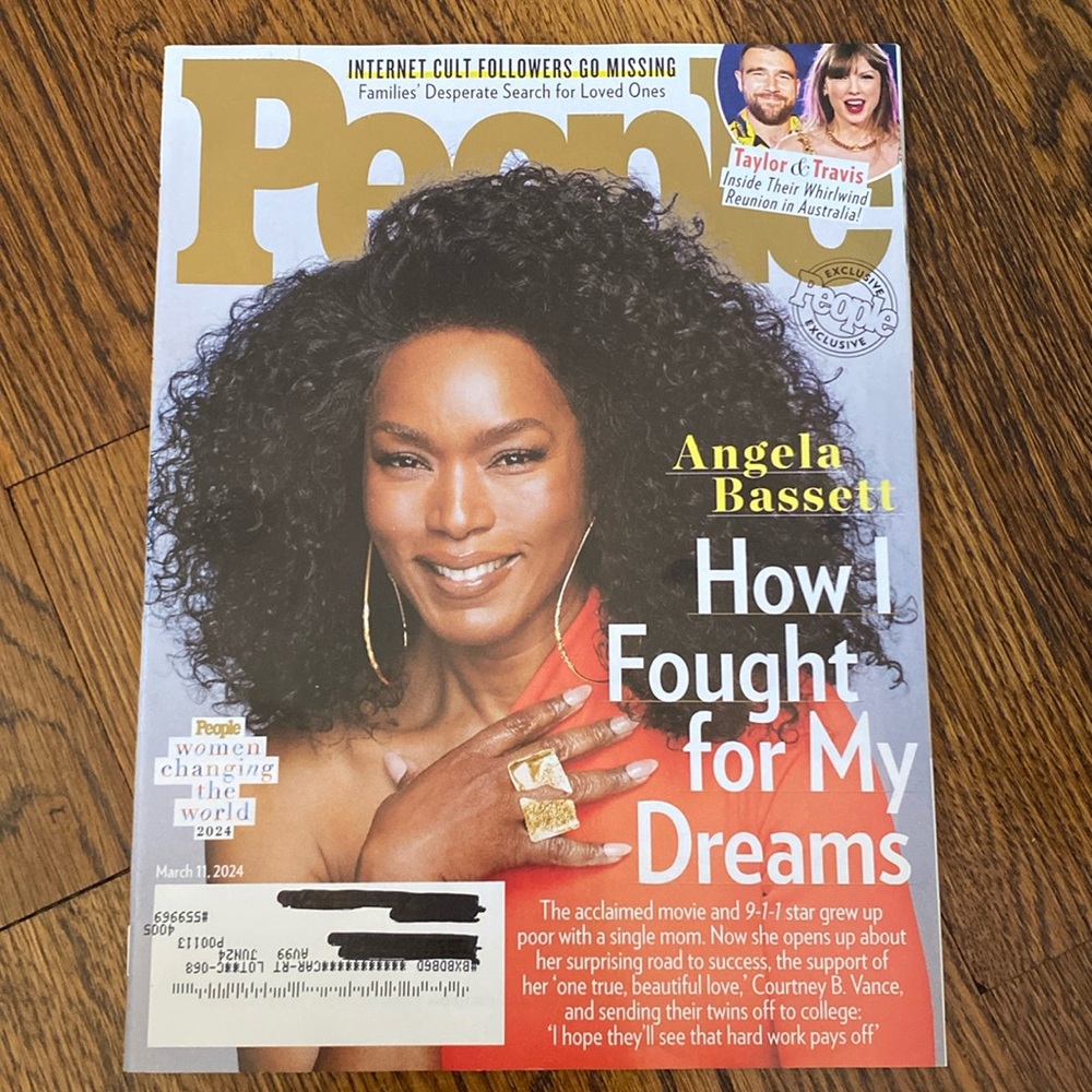 People Magazine - March 11 2024 - Angela Bassett - Taylor Swift & Travis Kelce